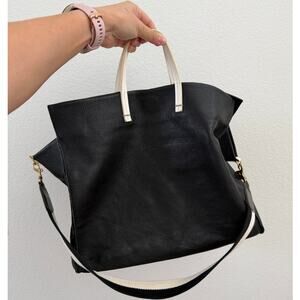 Clare V. Simple tote bag leather